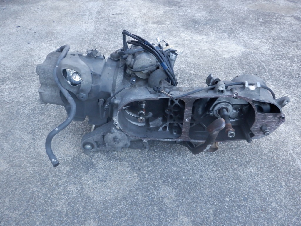 アドレスv 125sエンジン実働、全国発送可、 アドレスV125S CF4MA 純正実働エンジン 30005キロ A エンジン掛から