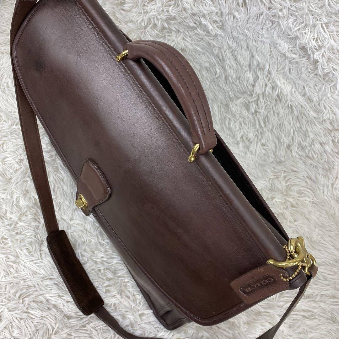 1円スタート【美品】COACH オールド コーチ□メンズ□5266□カーフ