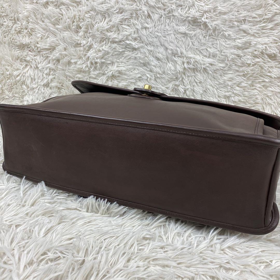 1円スタート【美品】COACH オールド コーチ□メンズ□5266□カーフ