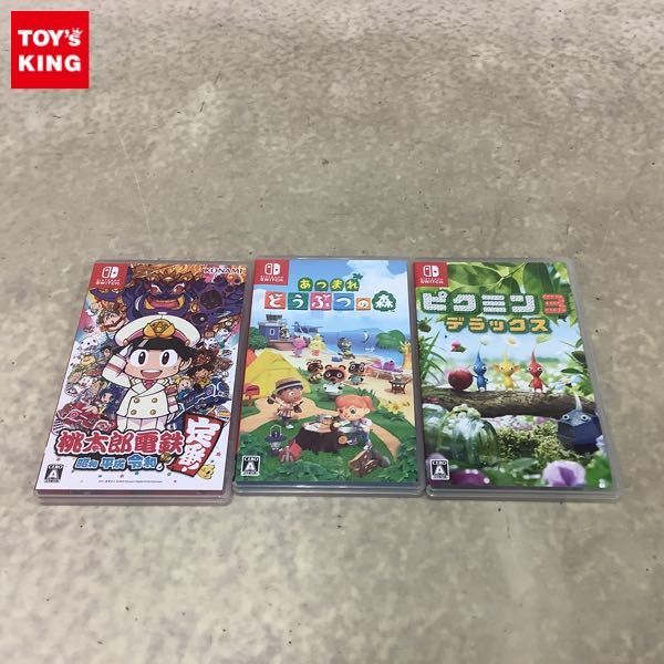 かわいい～」 Switchソフト 桃太郎電鉄 ピクミン3デラックス Nintendo  