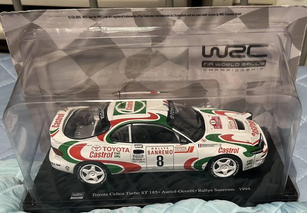 1/24 トヨタ セリカ ターボ ST185 ラリー サンレモ 1994 WRC #8 toyota