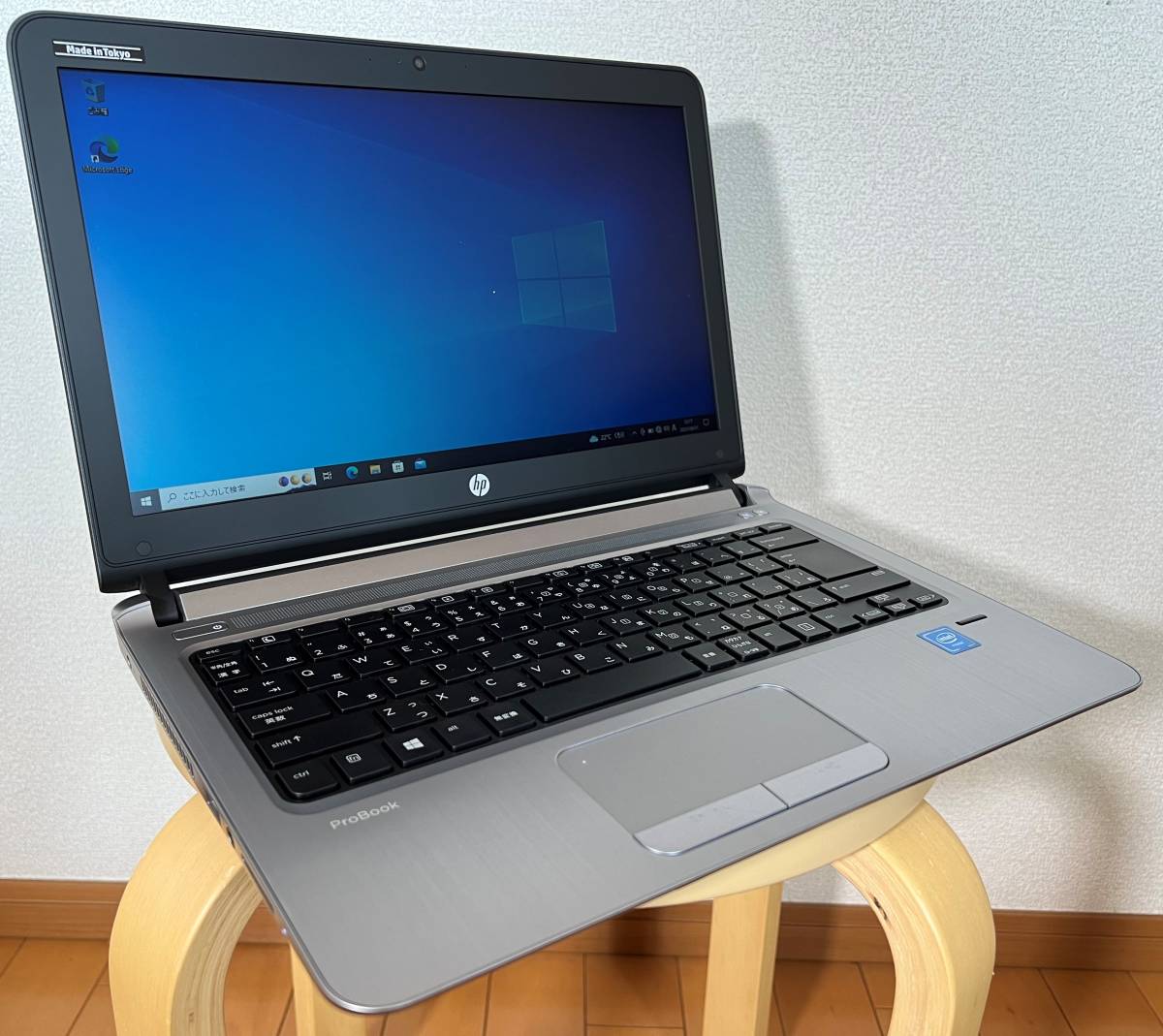 2023-0511【送料無料】HP ProBook 430 G3 Celeron 3855U Webカメラ搭載 メモリ8GB搭載 OS導入済 中古品 動作確認済 A274