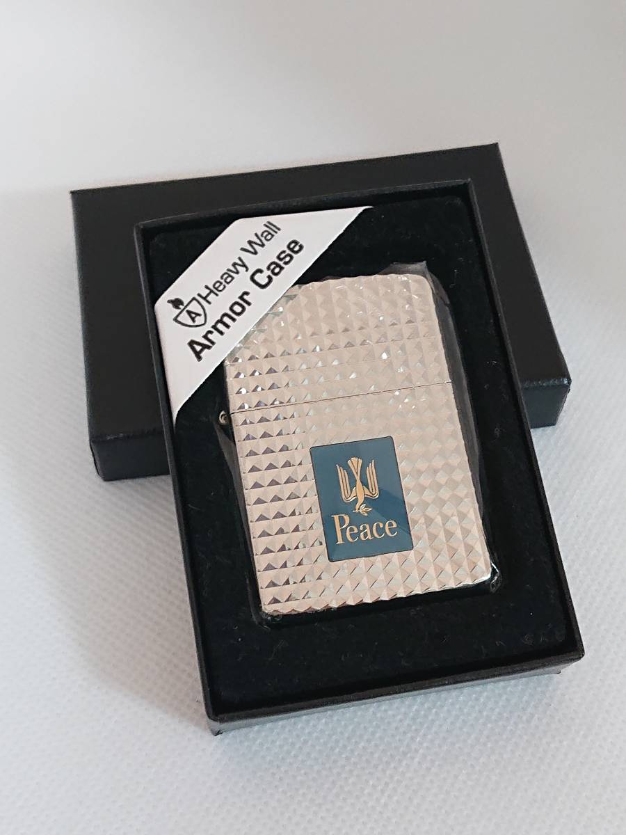 品 JT Peace ピース 非売品 懸賞当選品 ZIPPO ブルーチタンプレート 