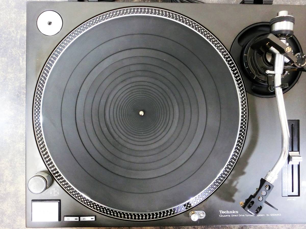 Technics SL-1200MK3 レコードプレーヤー本体 フムフム