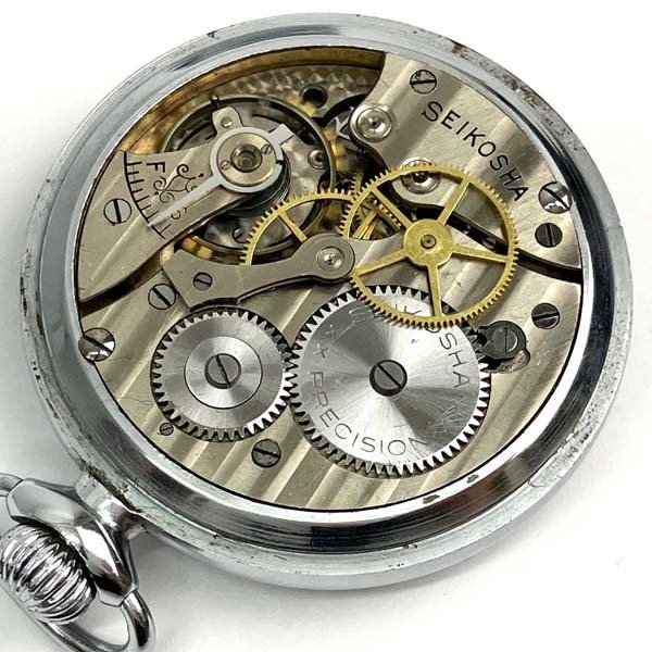 懐中時計レトロ SEIKOSHA PRECISION 23-187 2025年最新精工舎 腕時計