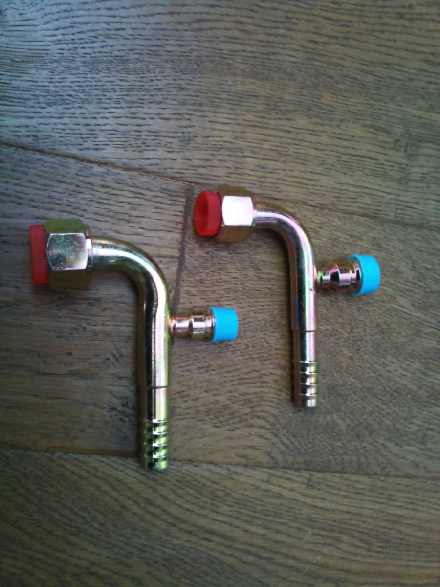 R134a　コンプレッサー配管　継手　フィッティング　旧車　クーラー