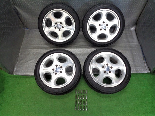 激レア BRABUS 17インチ ホイール タイヤ 4本 225/45R17 17 7.25J 112