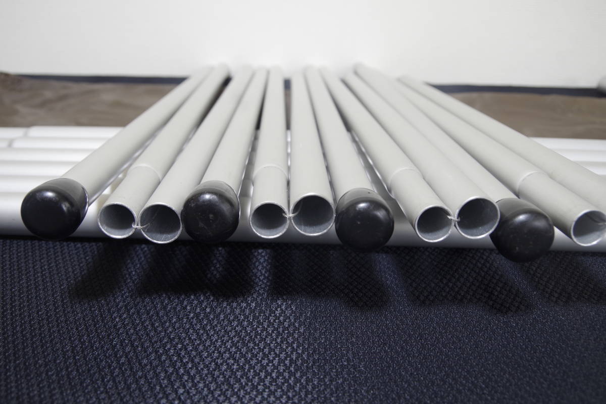 スノーピーク ウイングポール240cm×2＋アルミポール170cm×4セット