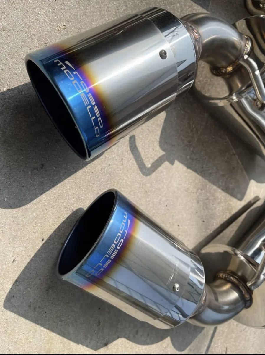 ZN6/ZC6/GR86ロッソモデロ 競技用マフラー　一本だし　中間セット ZN6⁄ZC6⁄GR86ロッソモデロ 競技用マフラー 一本だし 中間セット ZN6 GR86