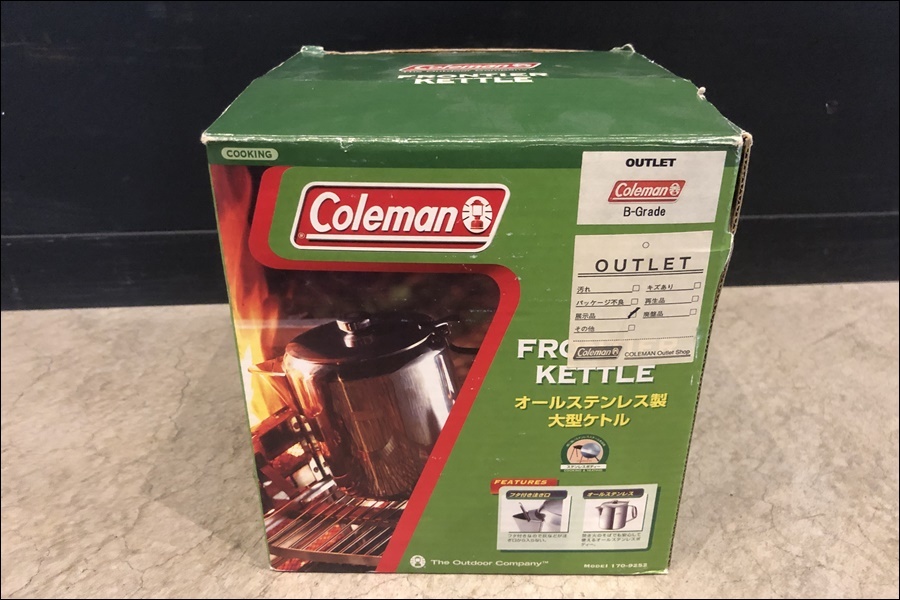 【送料無料】東京)Coleman コールマン フロンティアケトル 170-9252