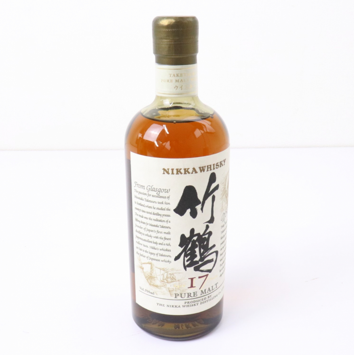 旧デザイン古酒未開栓稀少品NIKKA 竹鶴 I7 年700ml 43%竹鶴箱付き ◎【未開栓/希少品】 NIKKA WHISKY 竹鶴 17年 PURE MALT ニッカ