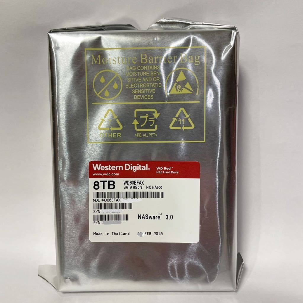 セール，限定SALE WD Western Digital RED 8TB HDD WD80EFAX(2TB～)｜売買されたオークション情報、yahooの商品情報をアーカイブ公開 - オークファン 3.5 SerialATA