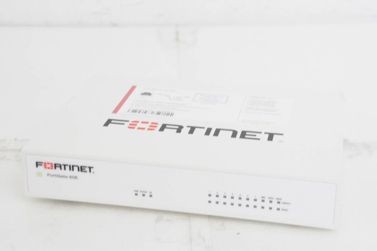 1 FORTINET フォーティネット FortiGate 60E FG-60E
