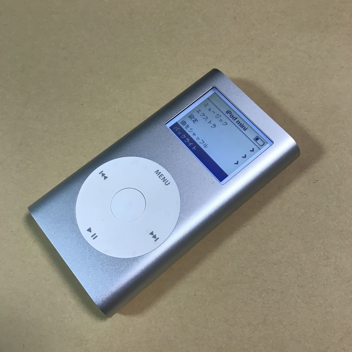 【美品】【大容量化】iPod mini 第1世代 ブルー 128GB A1051 128GB Blue iPod Mini 2nd Gen 📳 Taptic Engine 📳 750mah Battery
