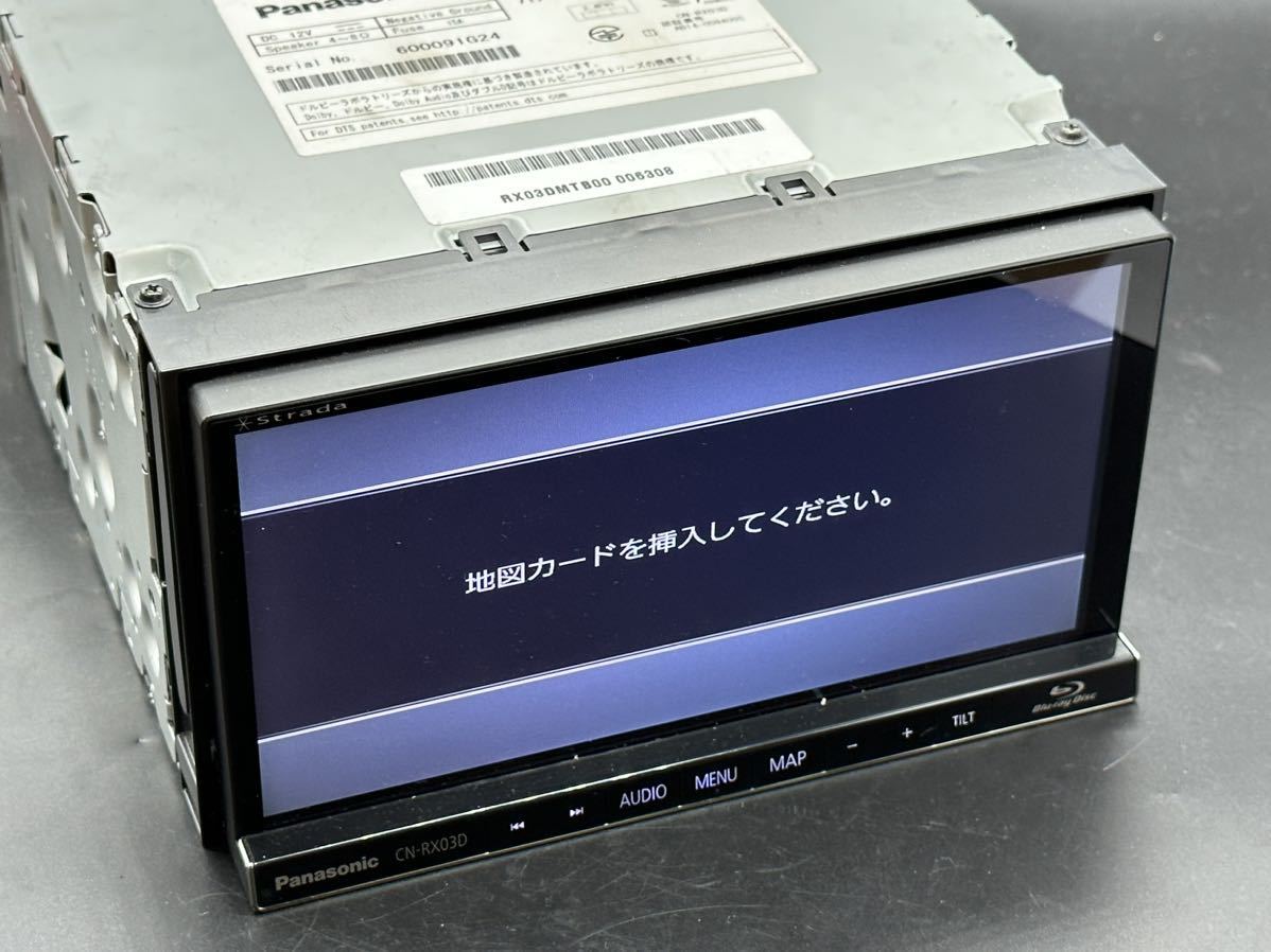 ストラーダ CN-RX03WD ブルーレイ対応カーナビ パナソニック、BD
