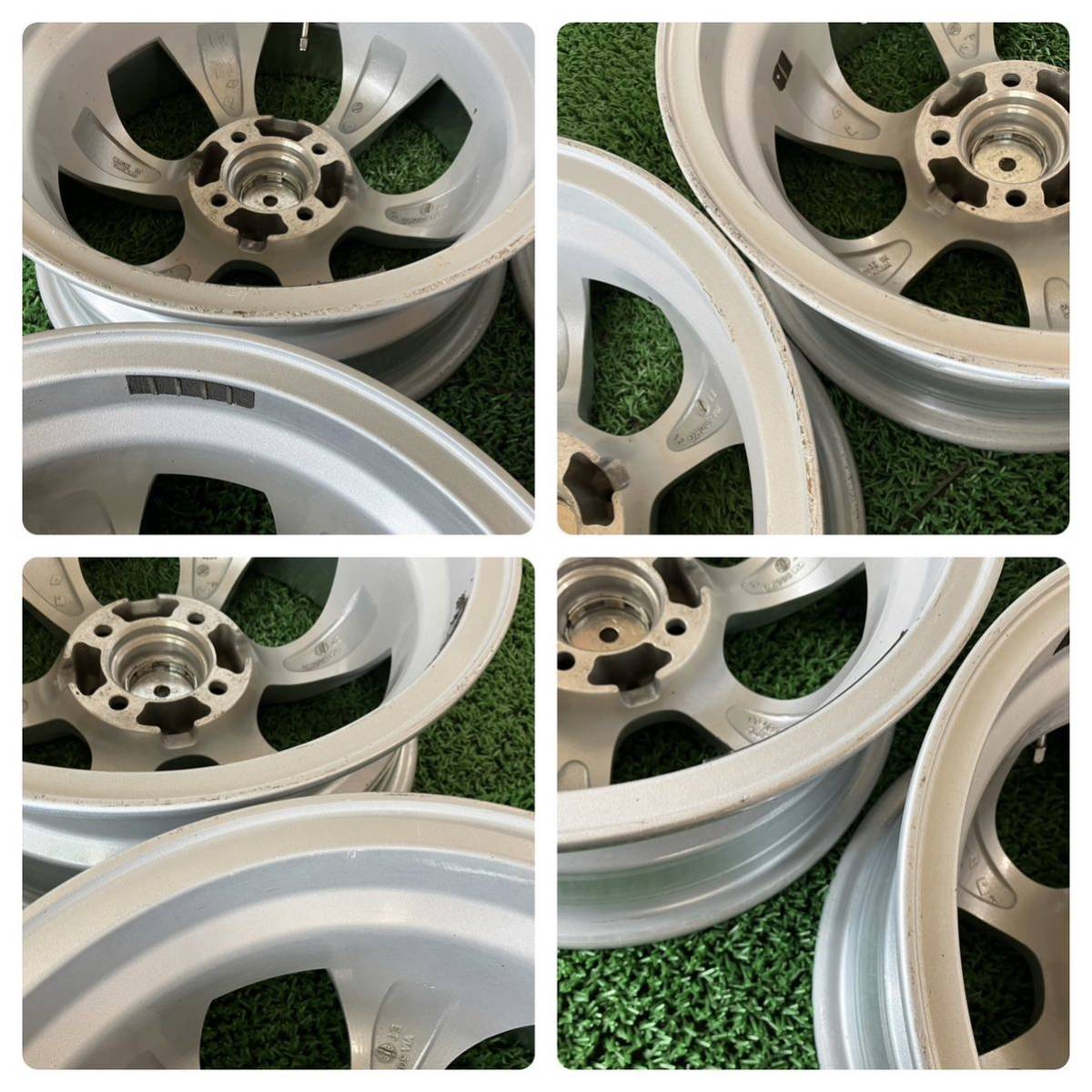 ☆ROZEST C SPORT ローゼスト 深リム 15インチ 100/4H ☆15×6.5J +38 