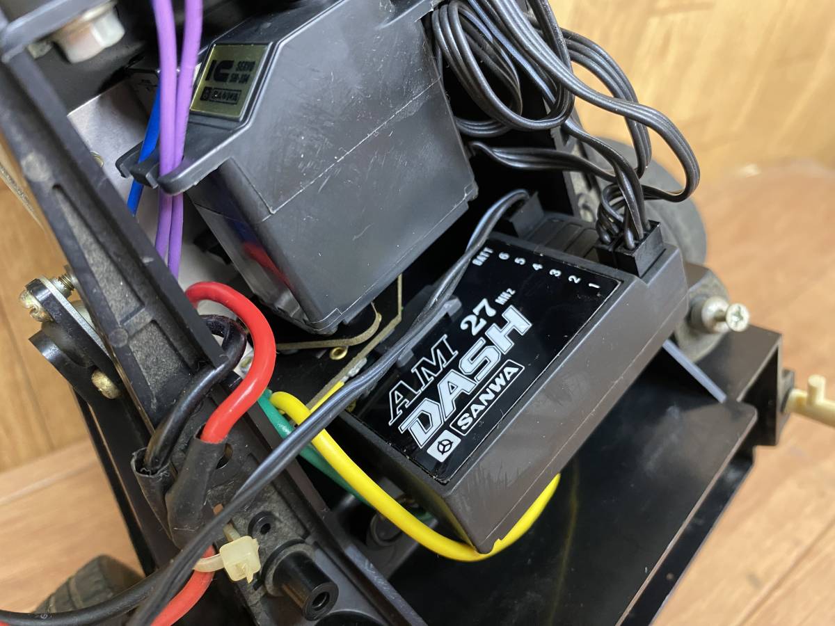 30 当時物 ジャンク タミヤ ホンダ シティターボ 電動 RC ラジコン サンワ AM DASH 27MHz 搭載(田宮模型)｜売買された
