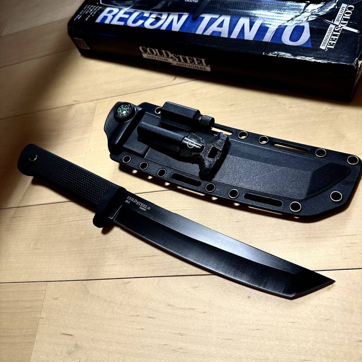 新品☆サバイバルナイフ アウトドア 刀 キャンプ 山刀 コールド  