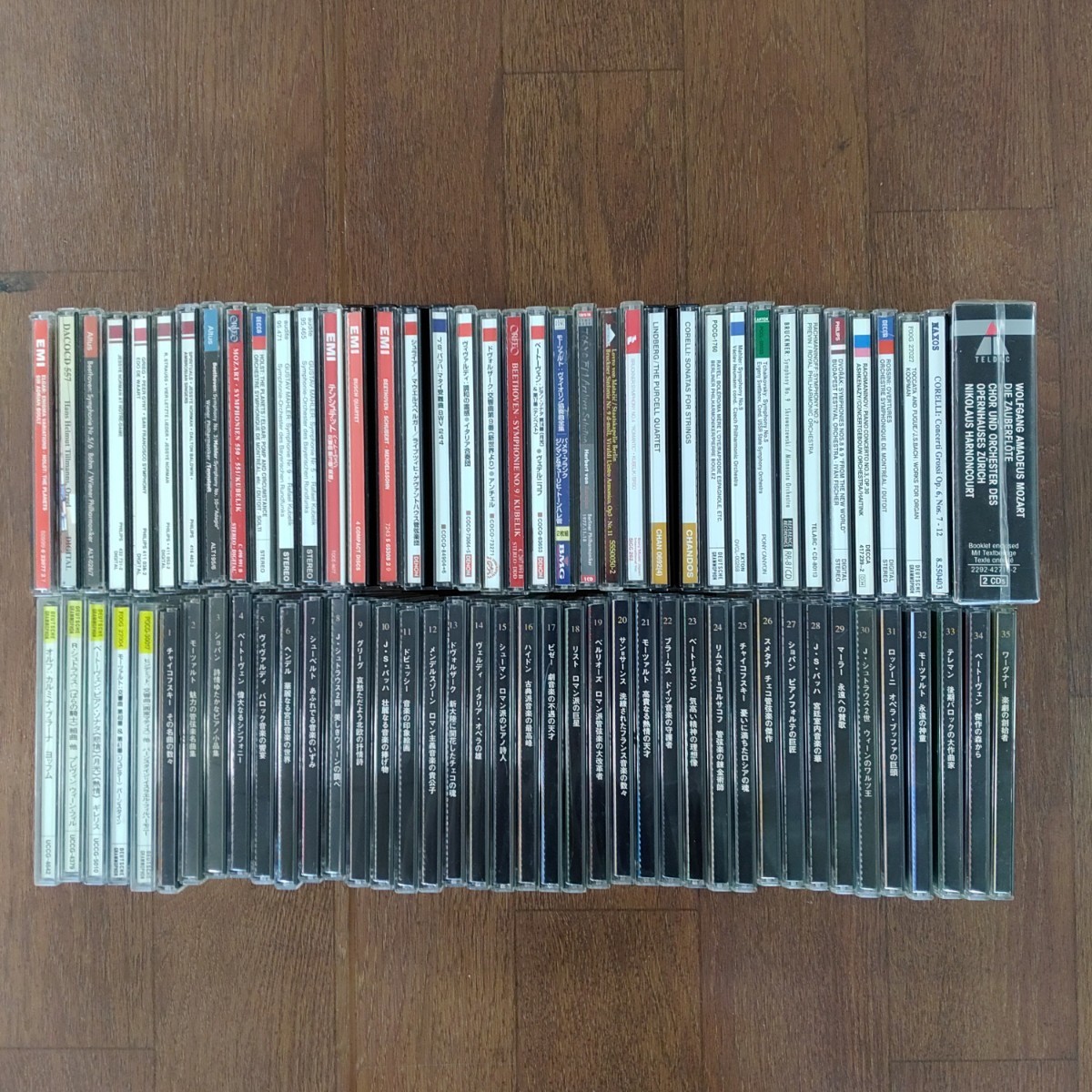 Y8木7クラシック CDまとめ70枚モーツァルト ベートーヴェン