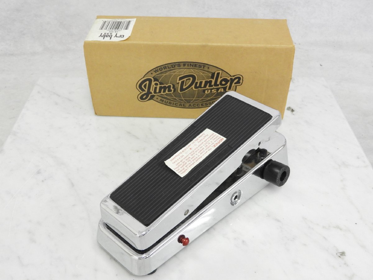 ☆ Jim Dunlop ジム・ダンロップ cry baby 535 ワウペダル 箱付き ☆中古☆
