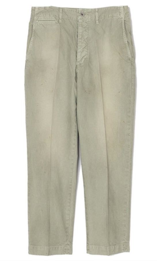 Visvim 23ss chino pants dmgd green 3 CHINO PANTS DMGD PASTORAL