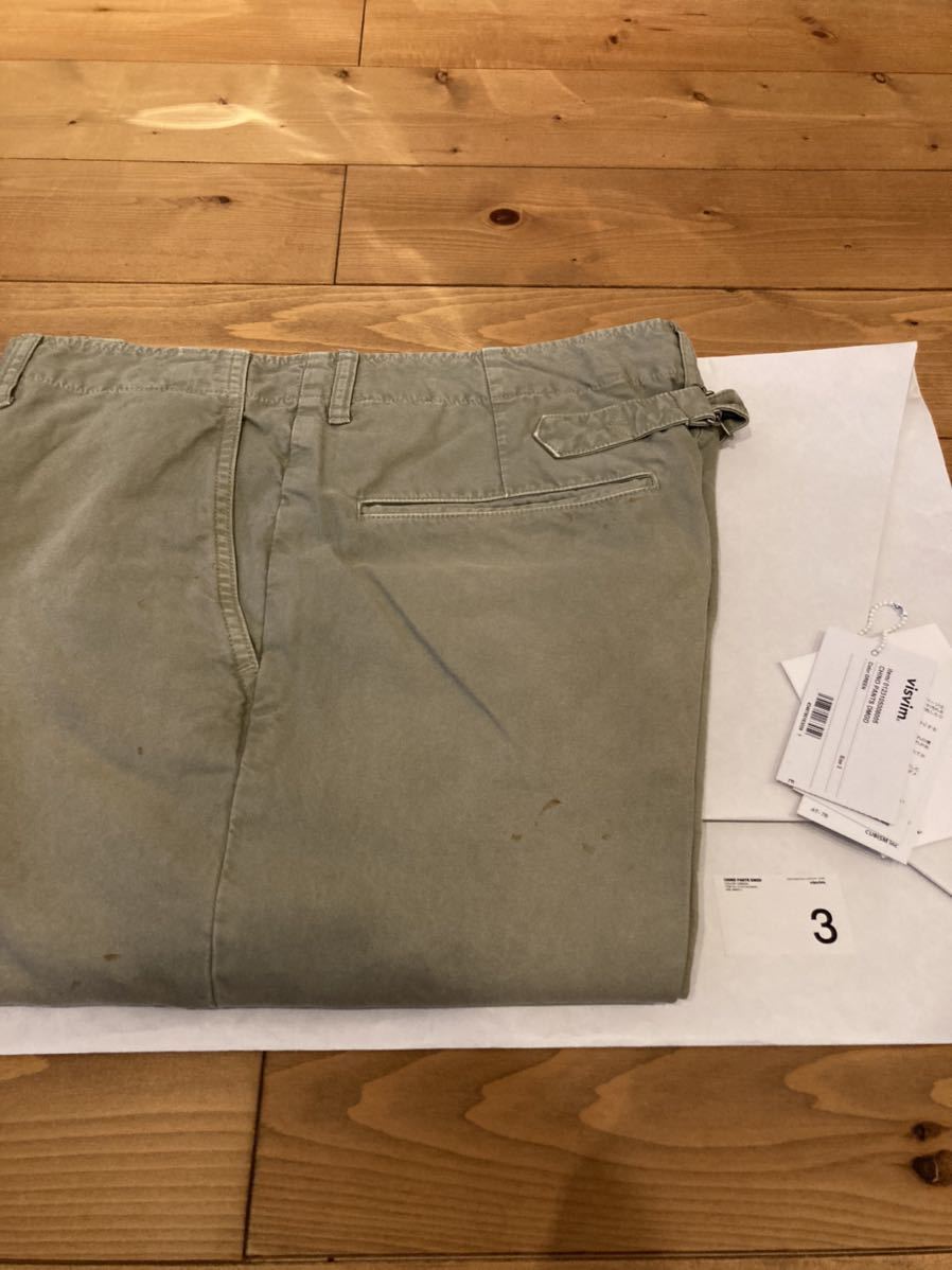 Visvim 23ss chino pants dmgd green 3 CHINO PANTS DMGD PASTORAL