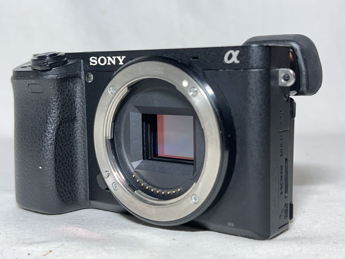 α6300 ボディ ILCE-6300 ソニー SONY ミラーレス一眼 ブラック ◇美品 
