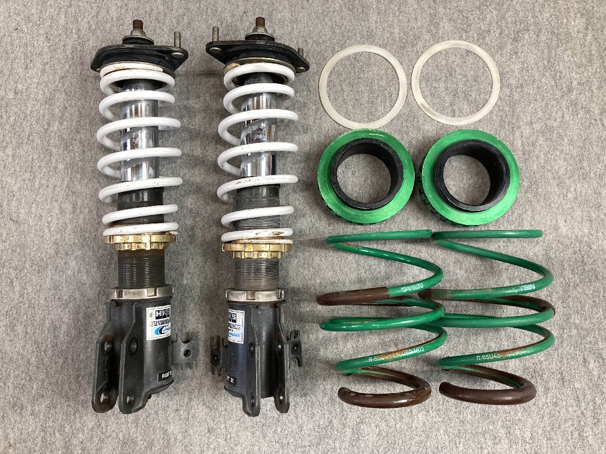 曲り無 HE21S ラパン SS 2WD HKS ハイパーマックス C compact 全長式