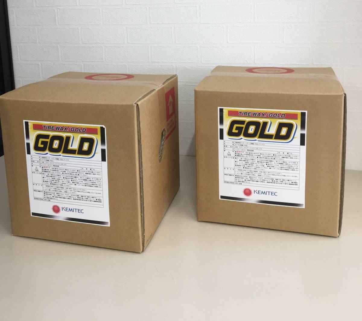 【9月限定】キャンペーン商品◆業務用タイヤワックス18L◆2ケースセット◆コック付き◆15