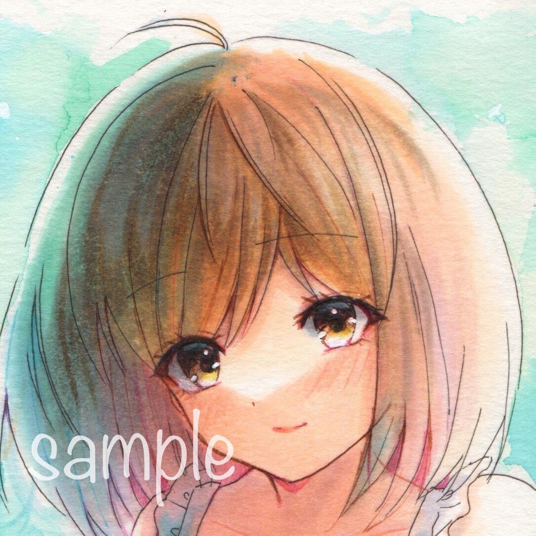 低価，安い ☆コピック☆ オリジナル手描きイラスト【B5サイズ】1