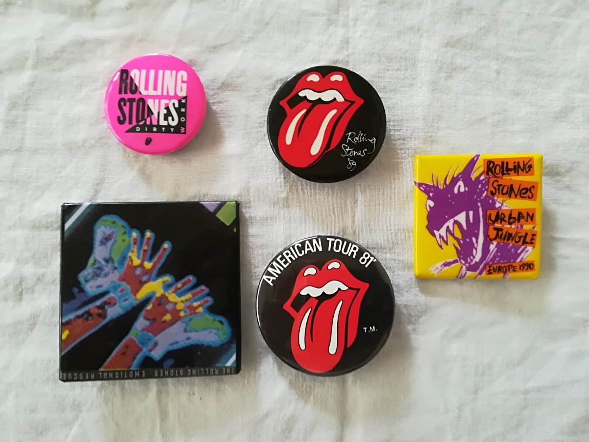 ミニ 缶バッジ ロック パンク 洋楽 海外 ピン まとめ 80年代