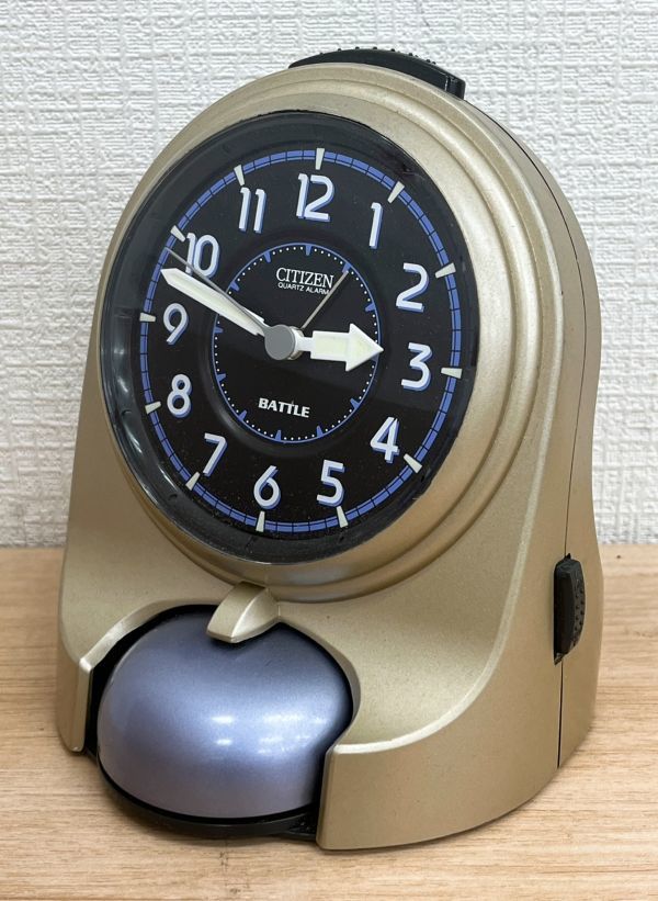 CITIZEN シチズン 目覚まし時計 バトルワンZ BattleOneZ 置時計 案ログ