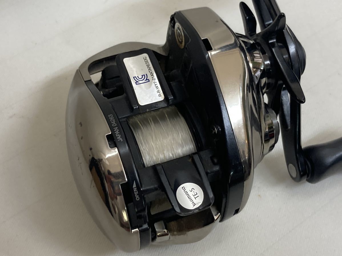美品 シマノ 21 アンタレス DC HG 左ハンドル ベイト リール 中古品  