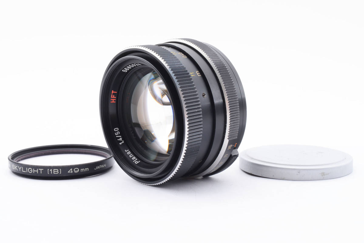 ☆極美品☆カールツァイス Carl Zeiss Planar 50mm 1.4 HFT QBMマウント ☆
