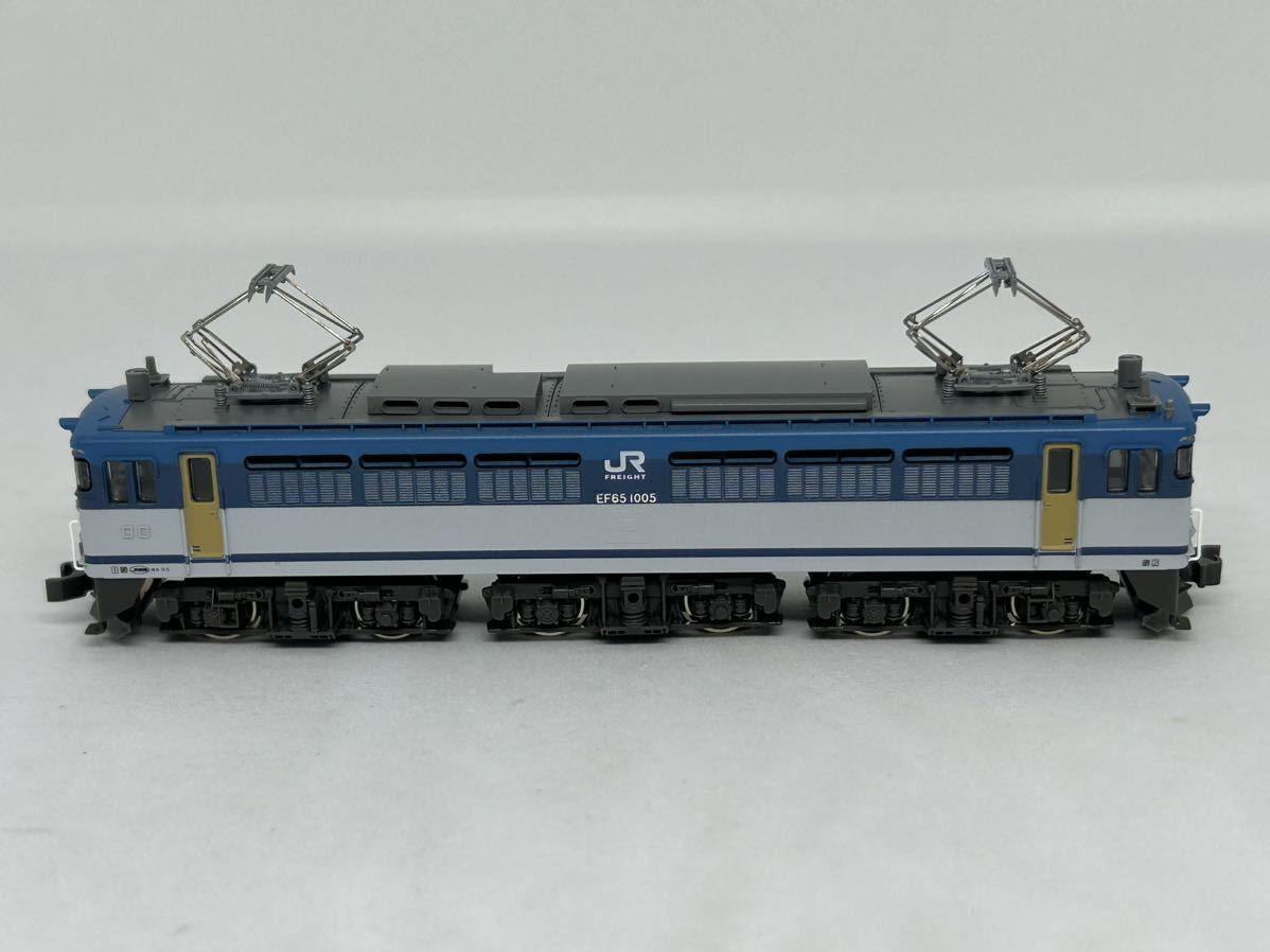 KATO 3033 EF65 JR貨物色 電気機関車 EF65-1005 動作・ライト点灯確認  