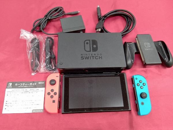 動作確認済 Nintendo Switch本体 カラーカスタマイズ(ニンテンドーストア限定)(バッテリー拡張モデル)(HADSKAYAA) Switch Nintendo :