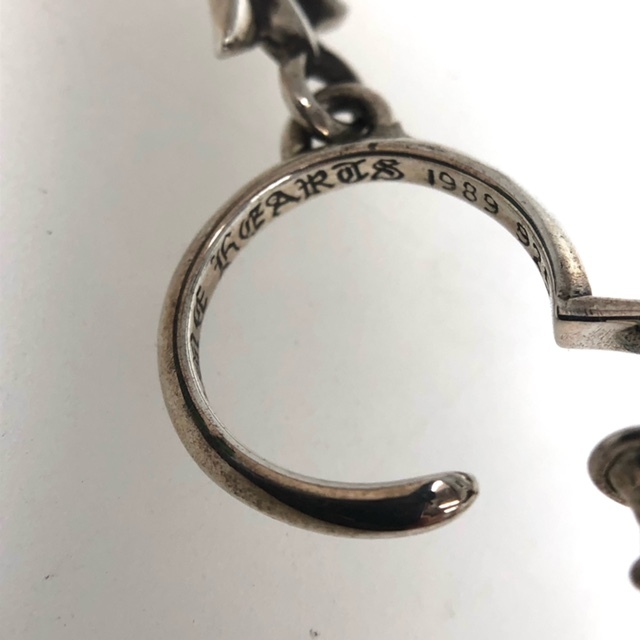 CHROME HEARTS】クロムハーツ タイニークロス フープ ピアス sv925