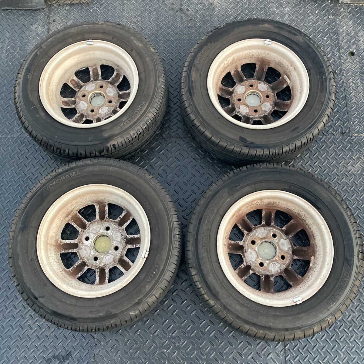 ミラジーノ MINILITE ミニライト アルミホイール 12インチ 4J +45 4穴