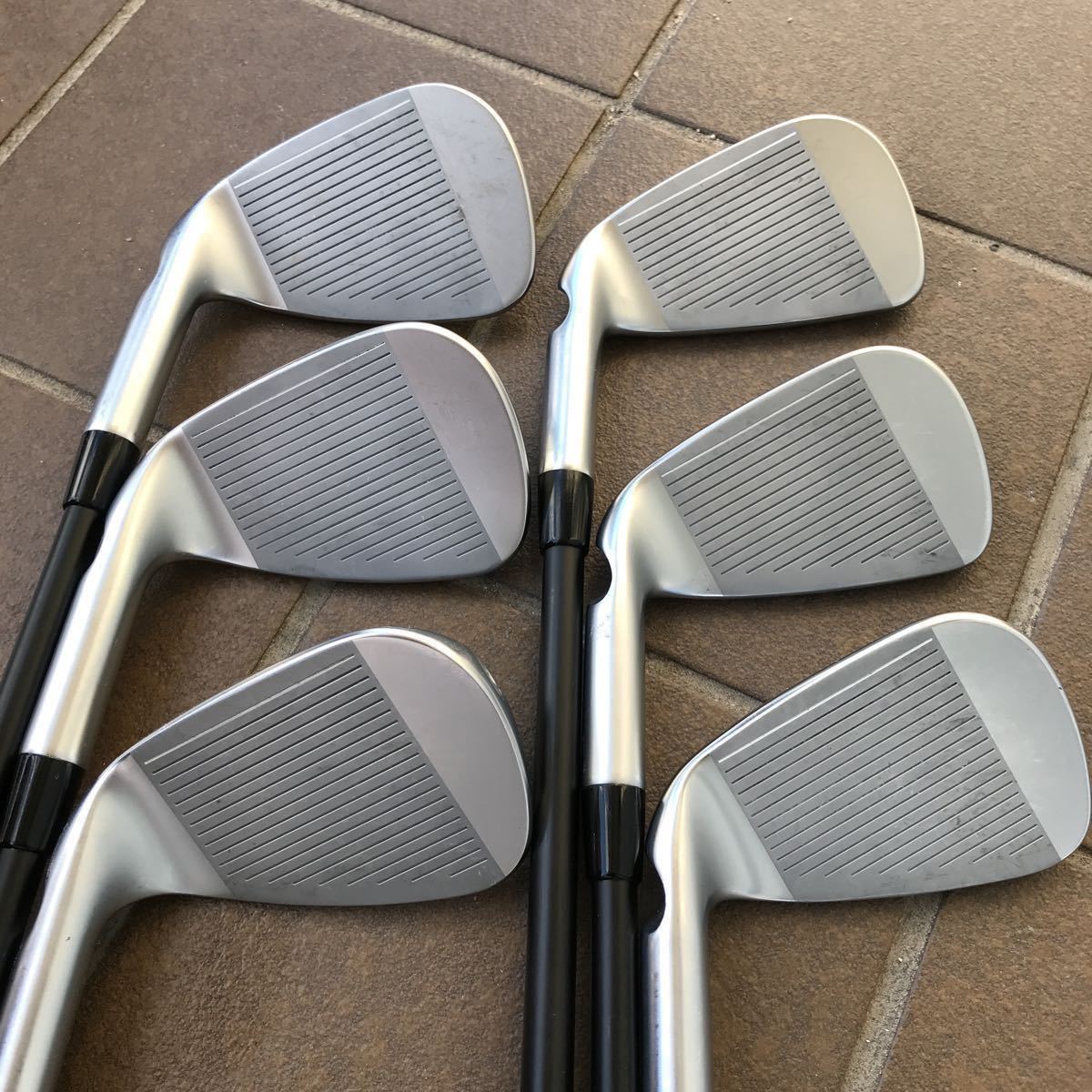 美品】PING ピン i525アイアン 6〜9.W.U 6本セットALTA JCB R ブラック 