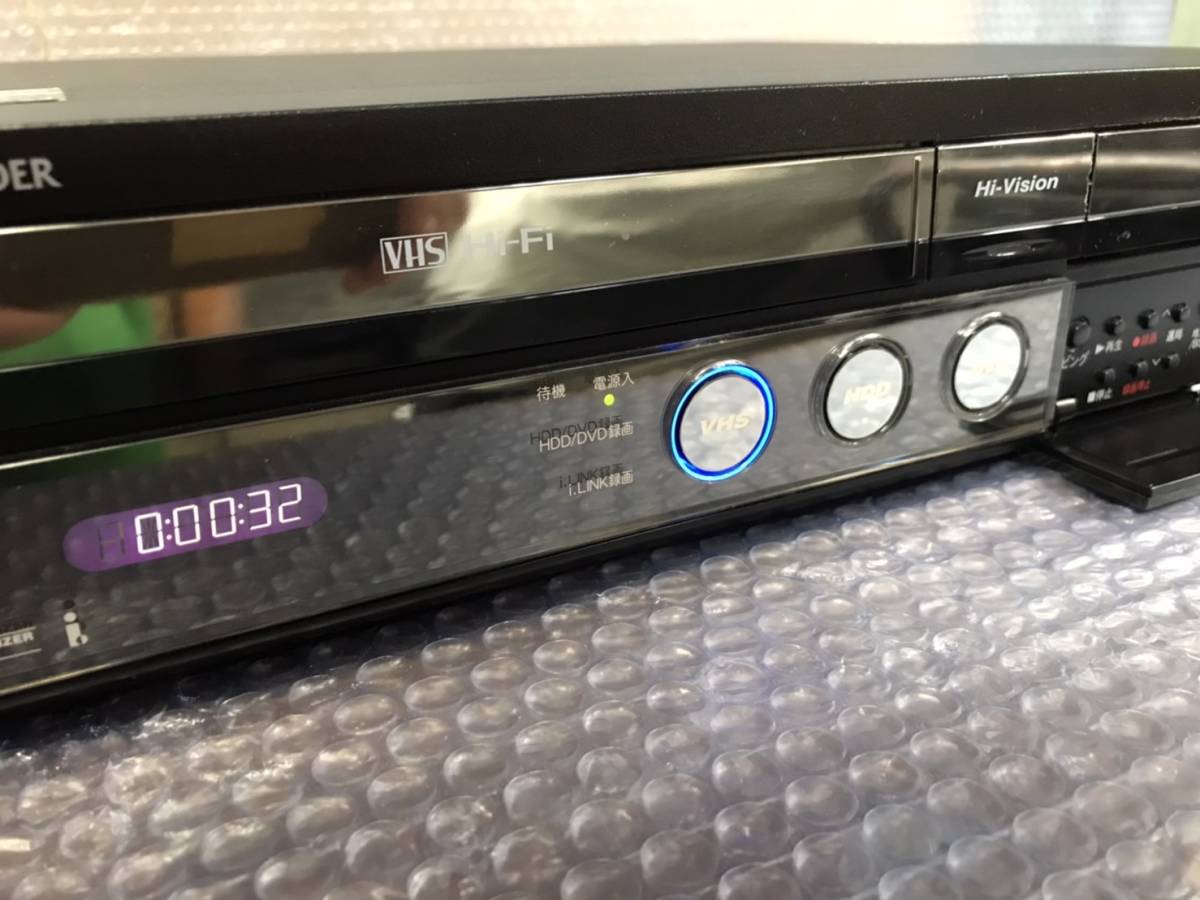 シャープ DV-ACV52 - メルカリ HDD搭載 VHS DVDレコーダー SHARP（DVD