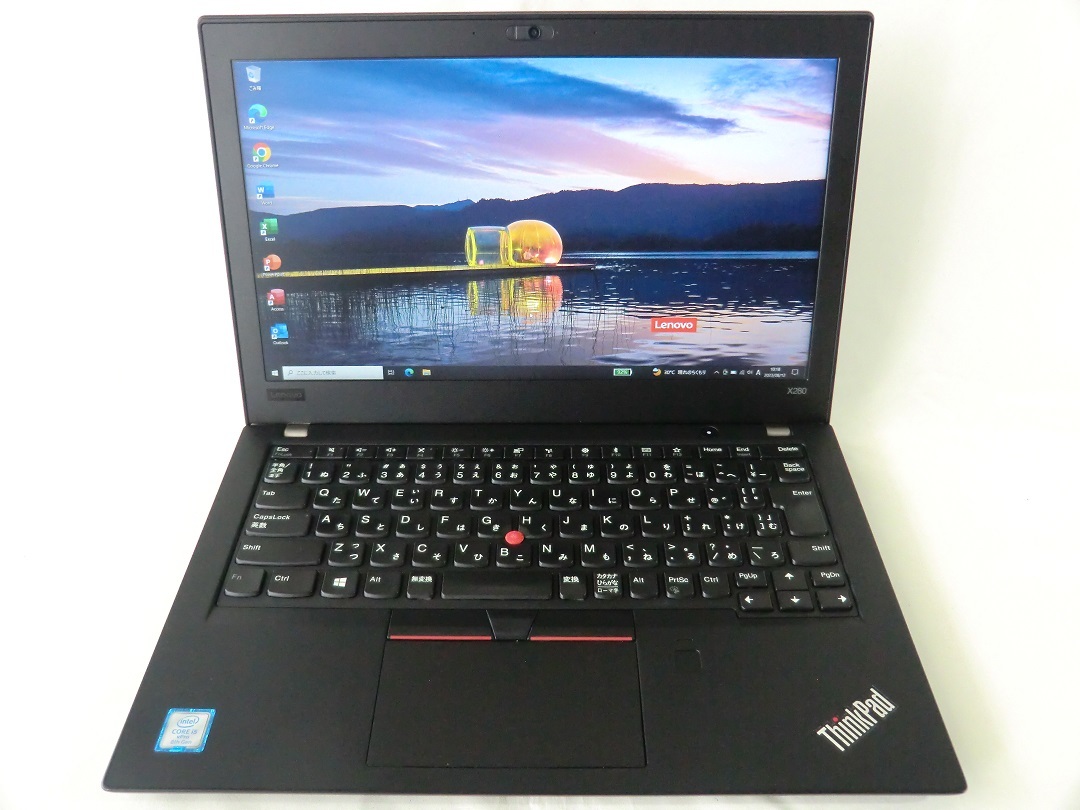 ThinkPad X280 Core-i5 8350U 1.7GHz 8GB/256GB Win10 pro MS Office