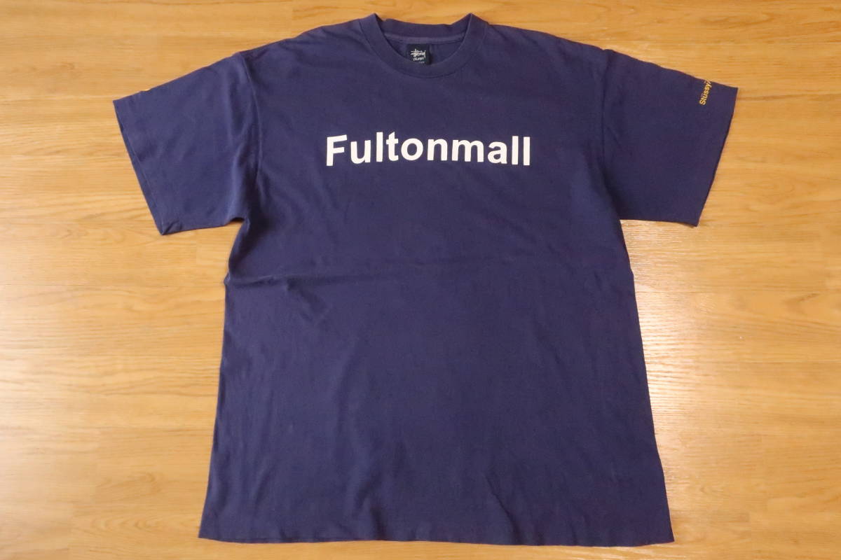 RT10■90's USA製 STUSSY Tシャツ (XL)