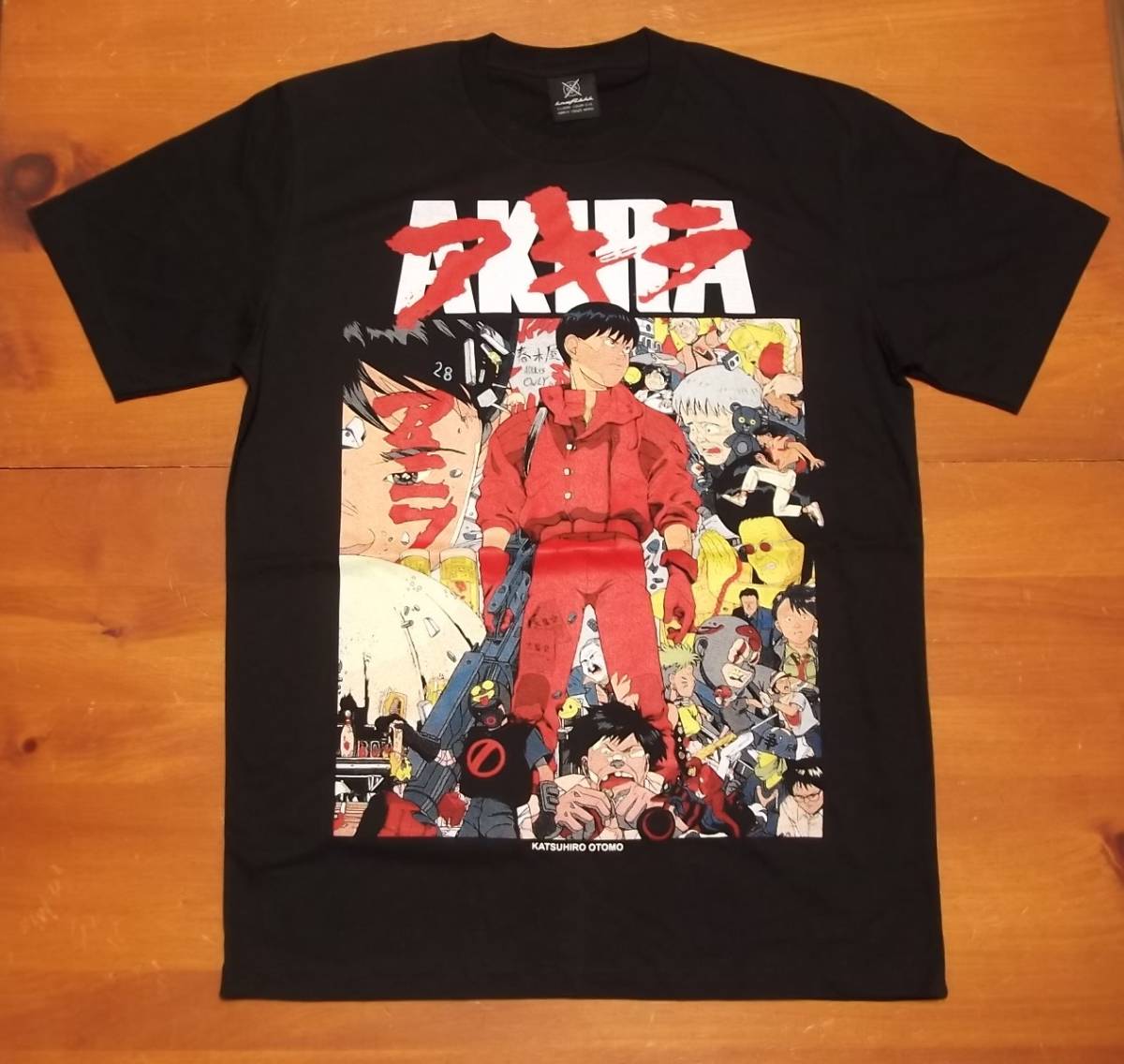 新品 【AKIRA】アキラ 両面 プリント Tシャツ XL // アニメ 映画 金田 