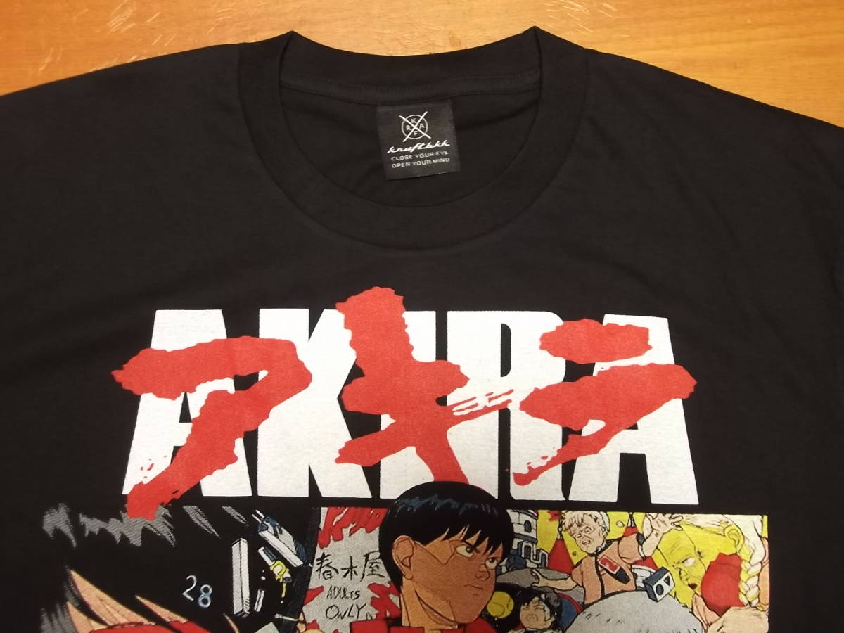 新品 【AKIRA】アキラ 両面 プリント Tシャツ XL // アニメ 映画 金田 