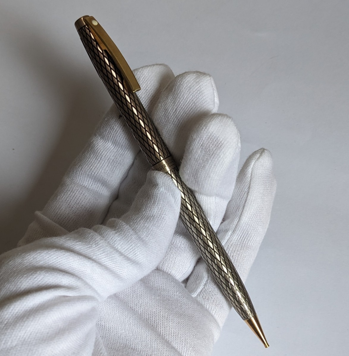 SHEAFFER IMPERIAL スターリングシルバー　ペンシル　ほぼ未使用品