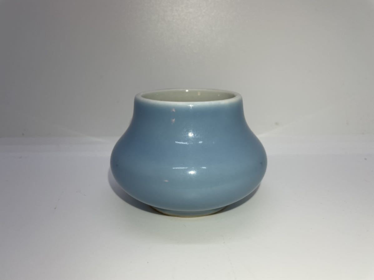 中国古美術・宋茶葉末釉蓮花洗・水洗・青磁・唐物・陶器・茶道具・文房置物・木箱付き 最安プラン 中国古美術・宋茶葉末釉蓮花洗・水洗・青磁・唐物・陶器