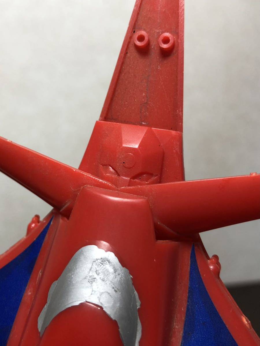 昭和懐かしプラモ15『ドラゴン号』ゲッターロボG 当時物_7