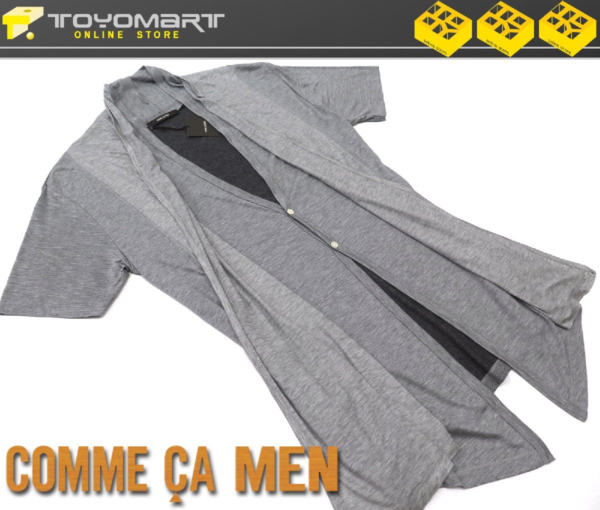 5002○コムサメン COMME CA MEN○新品 CY16 リヨセル素材 レイヤード 