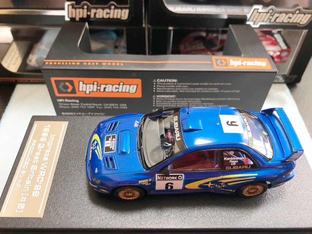 Hpi Racing 1/43 Subaru Impreza WRC'99 [#6] 1999 Great Britain