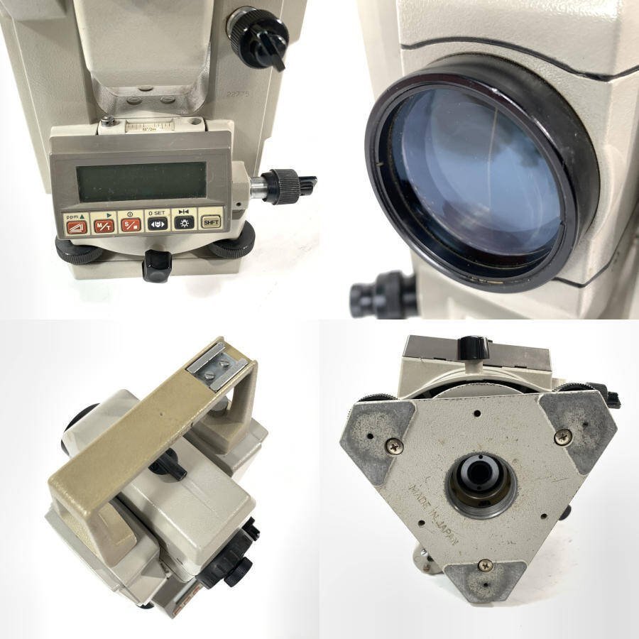 測量機器ソキアトータルステーションSET5E動作品 （測量機の校正